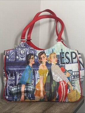 Isabella Fiore Y2K Husband Shopping gossip girls vintage tote